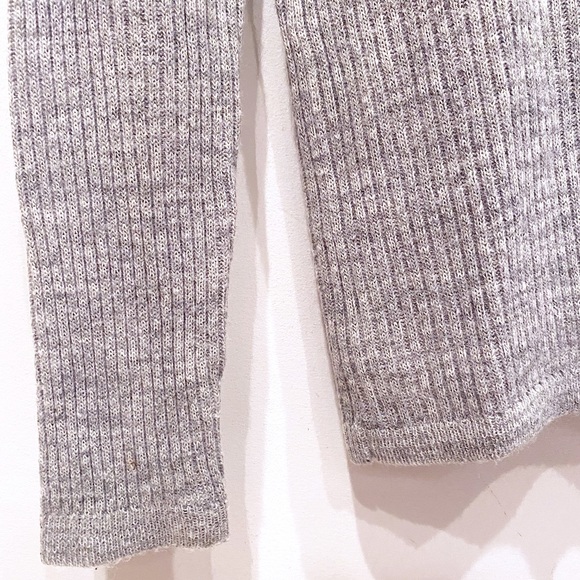 Courreges Grey Ribbed Turtleneck - S - Picture 4 of 7